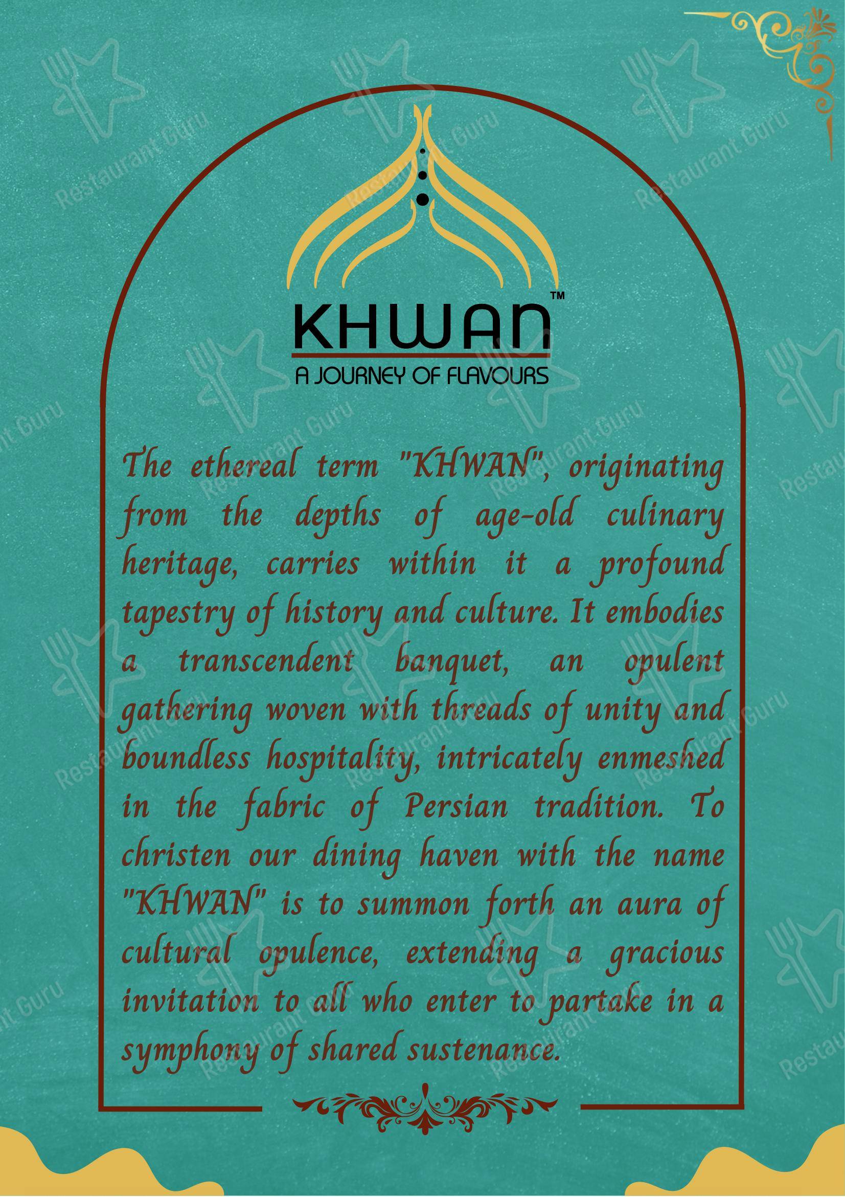 Khwan by Global Pact Foods in Mumbai - Menu