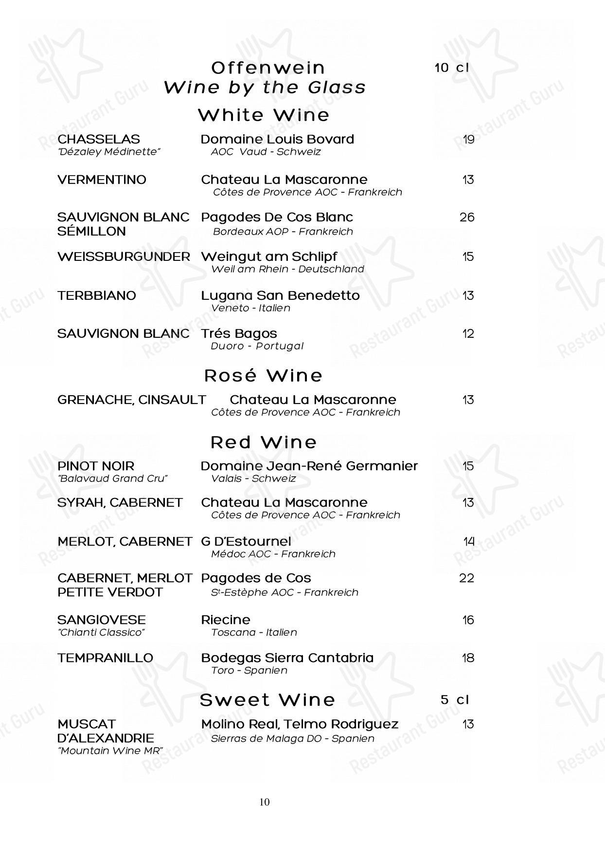 Menu per Noumi Grill & Bar pub & bar