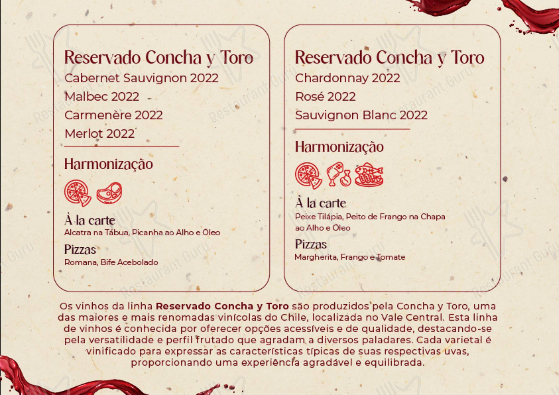 Restaurante e Pizzaria Amiga - Menu