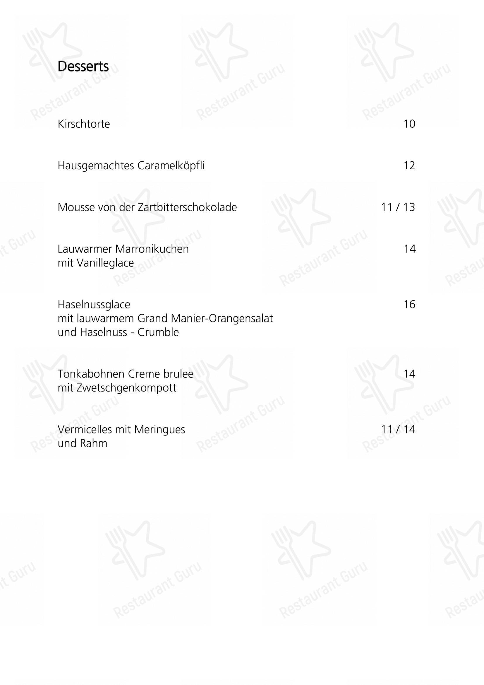 Seerose Bar - Freienbach in Freienbach - Menu bar