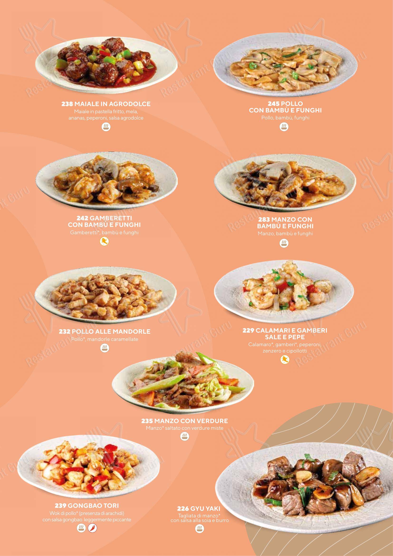 Menu per Sushiko Forlì ristorante