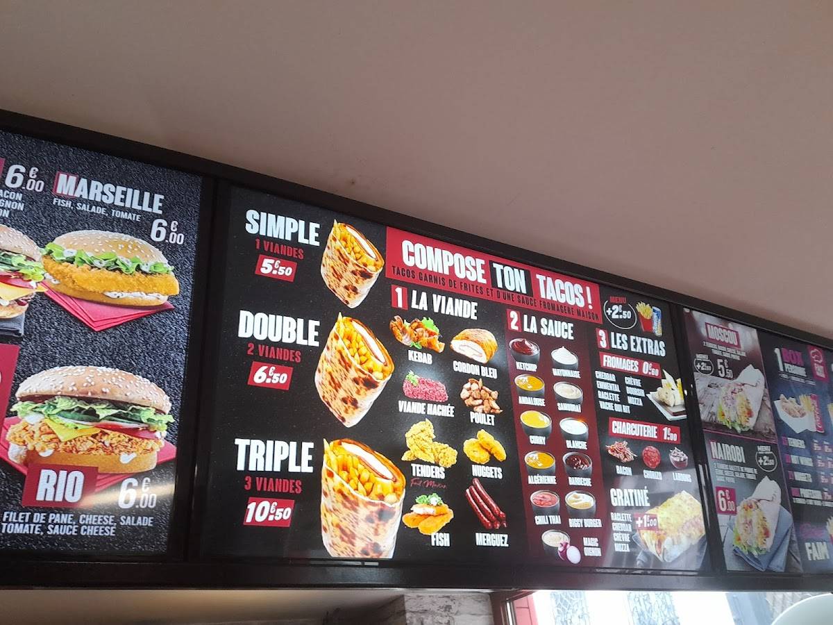 Menu de LA CASA DEL PROFESSOR