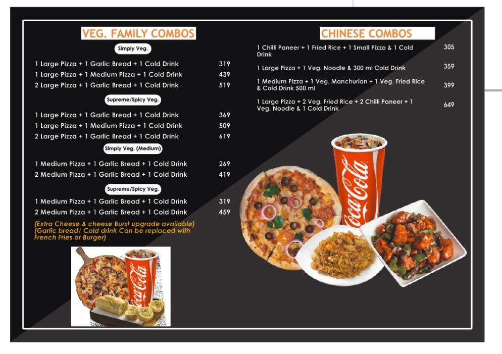 Pizza Khalo Rupaideeha menu