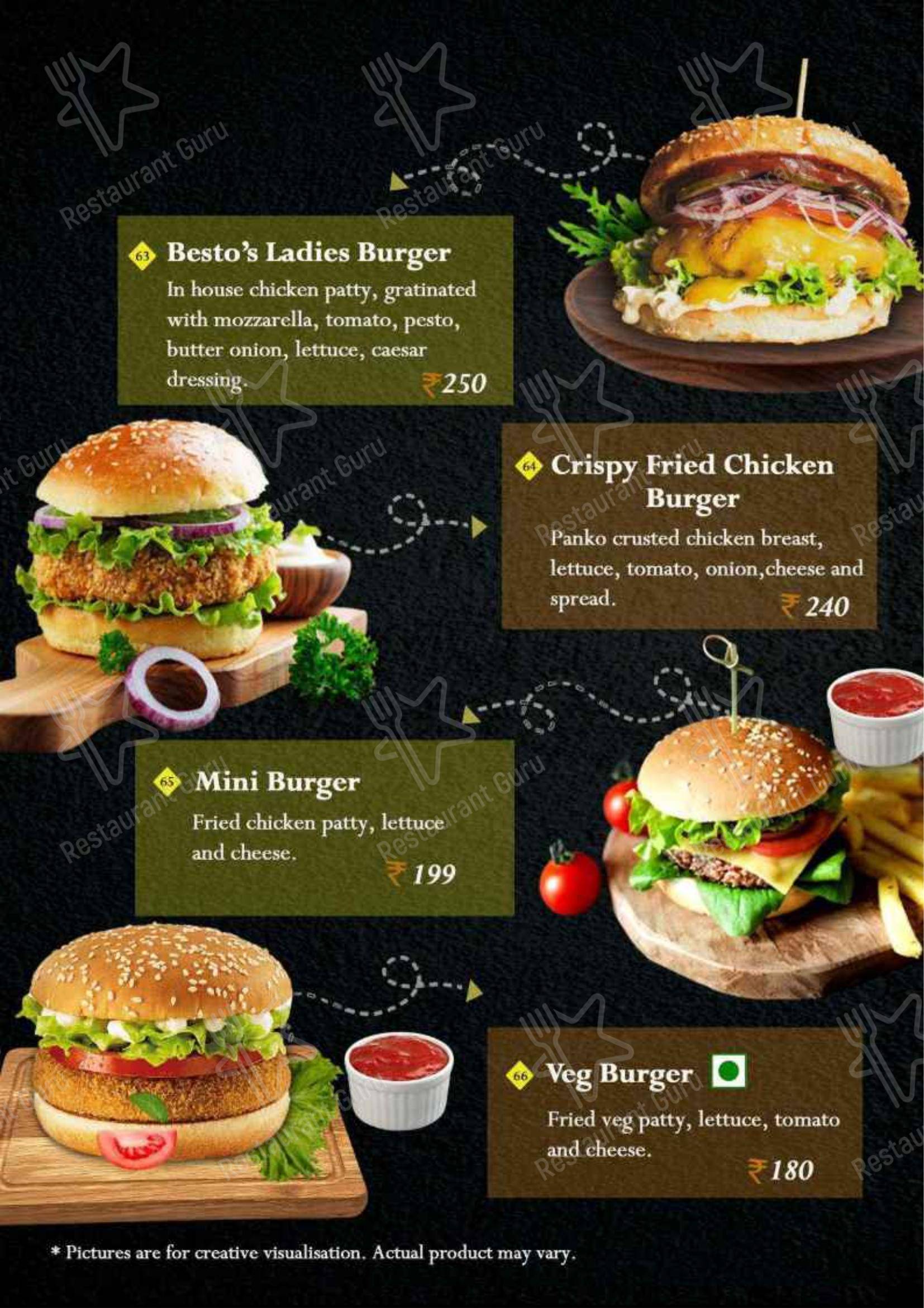 Besto Bakes Cakes Cafe menu - Детское