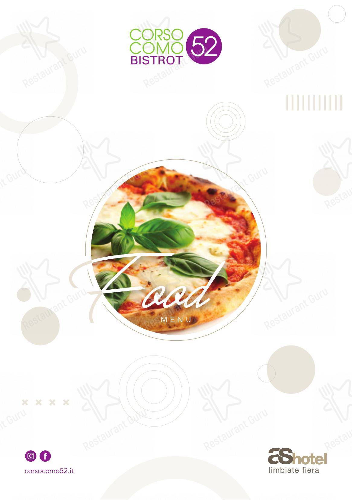 Menu per Ristorante Corso Como 52 in Limbiate