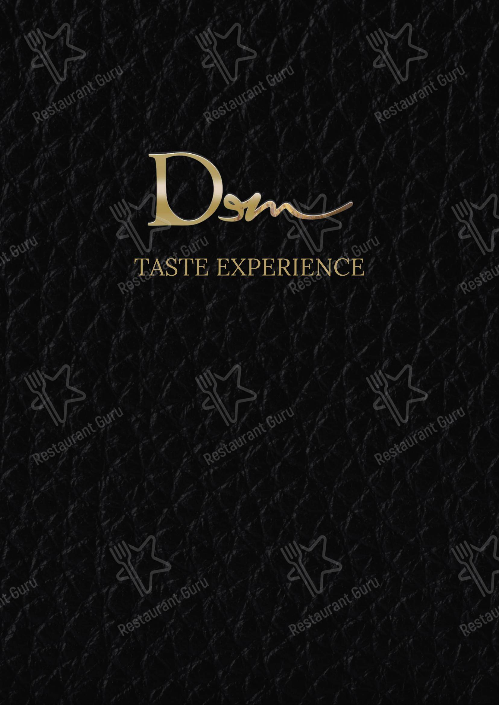 Menu di DeM Pavia - Ristorante e Lounge Bar - Menu