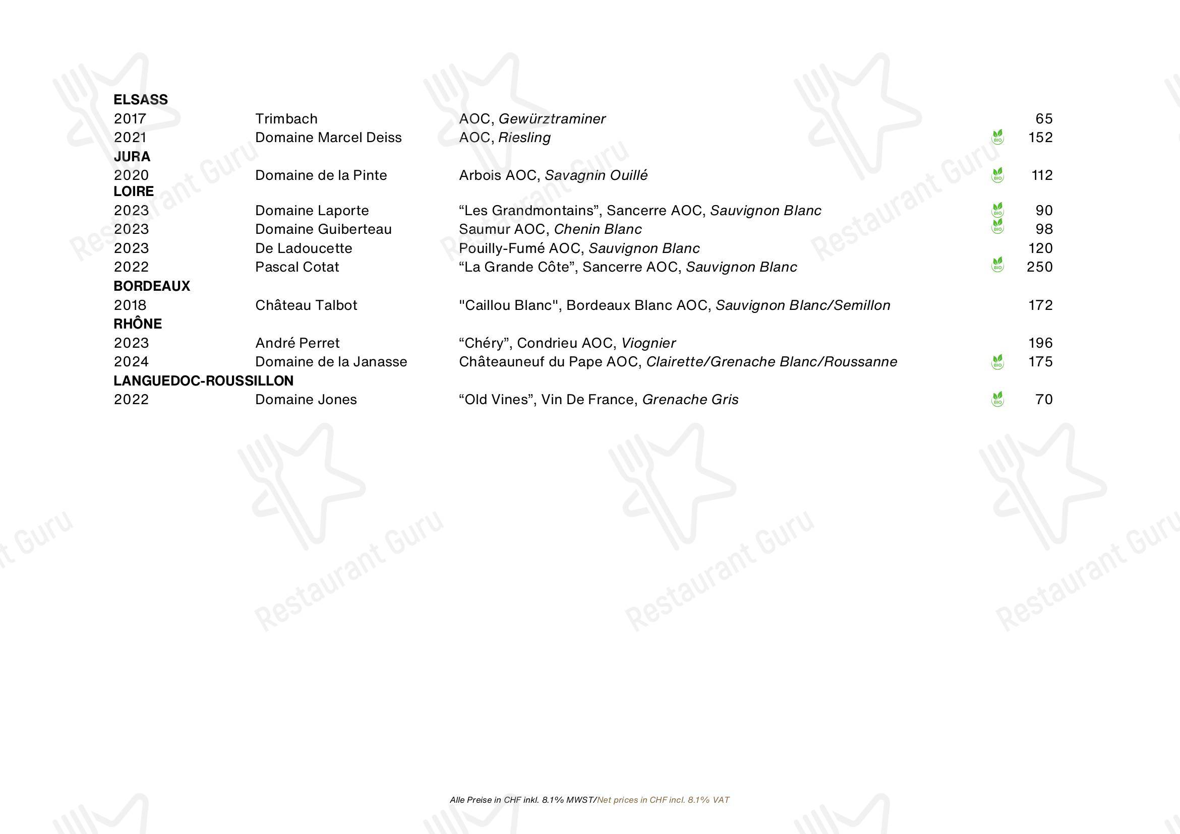 Eden Kitchen & Bar in Zurigo - Крафт меню