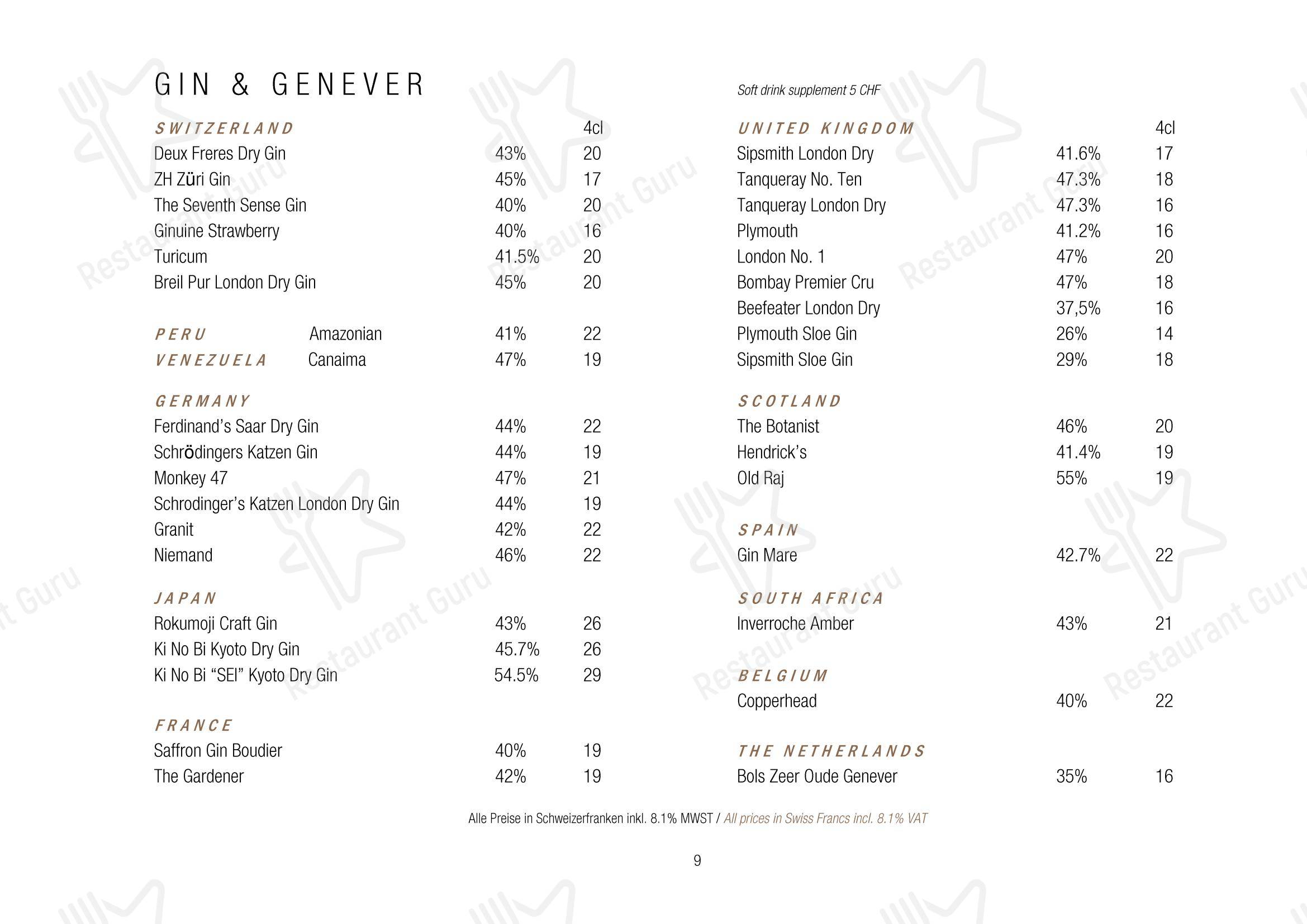 Основное меню per Eden Kitchen & Bar in Zurigo