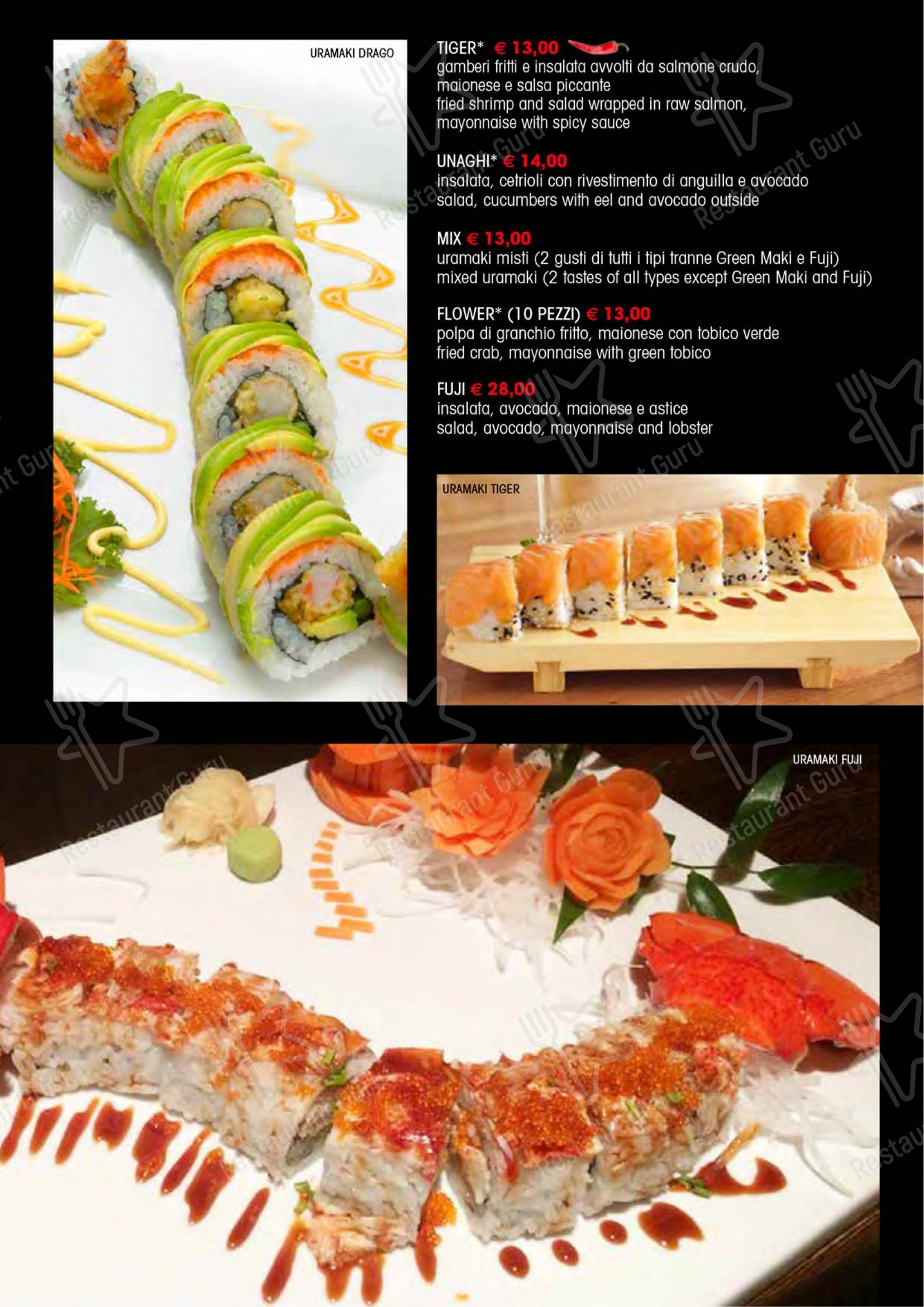 菜单 per Ristorante Fuji 2 ristorante