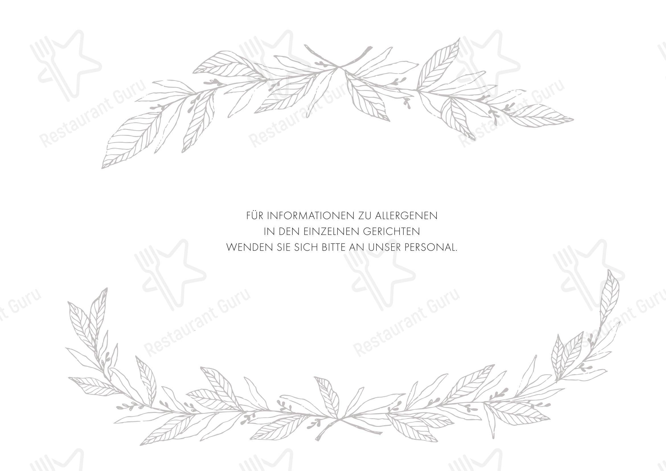 Основное меню per Gasthaus Alp Scheidegg in Wald