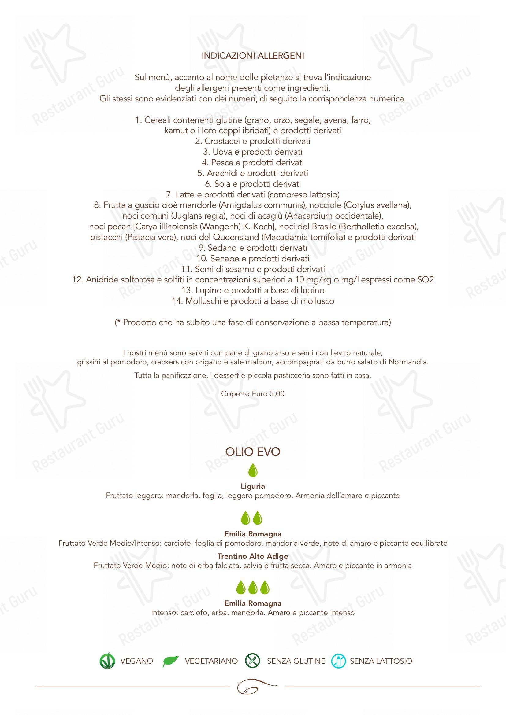Takeaway Menu per I Carracci in Bologna