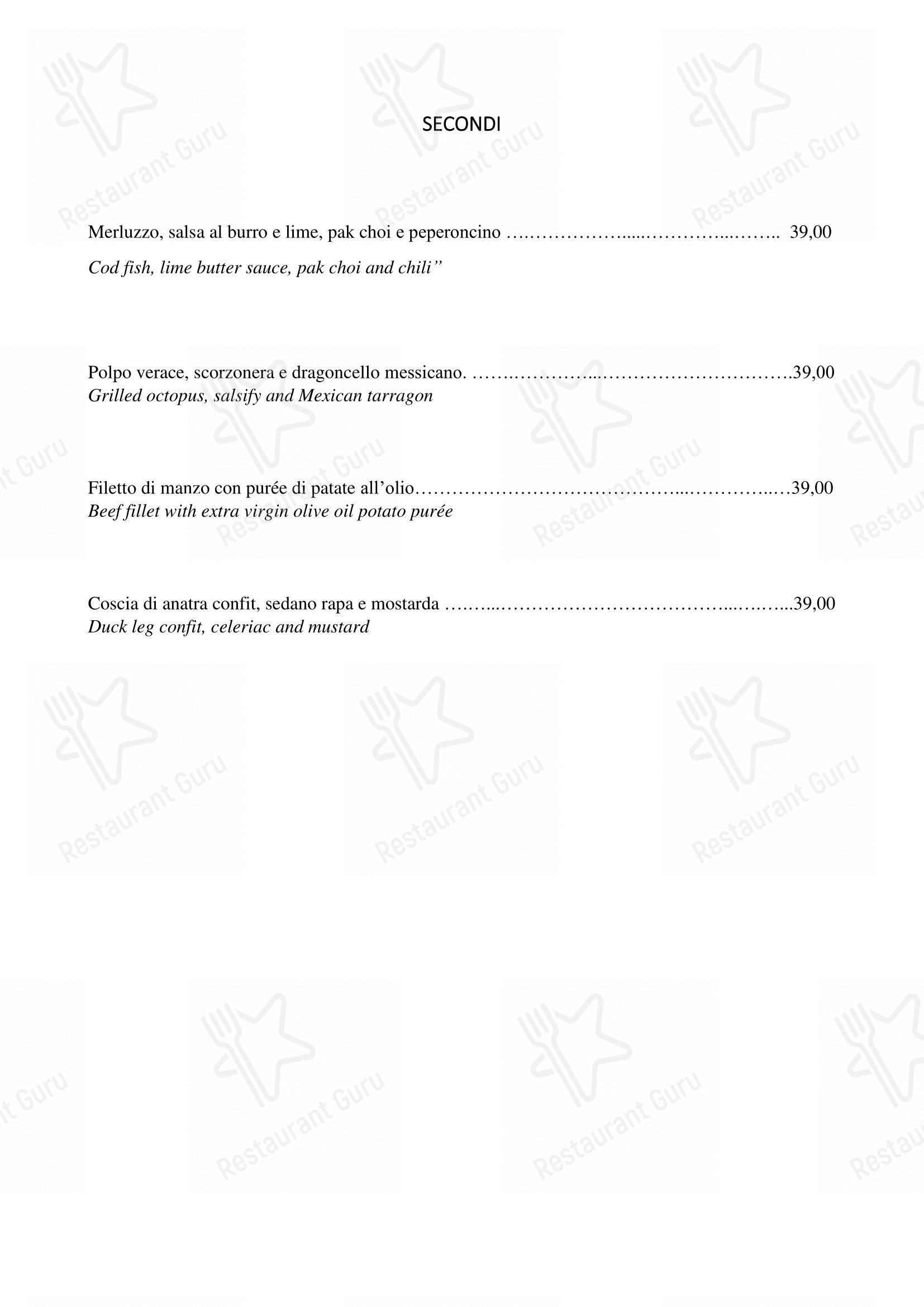 Menu per Moma pub & bar