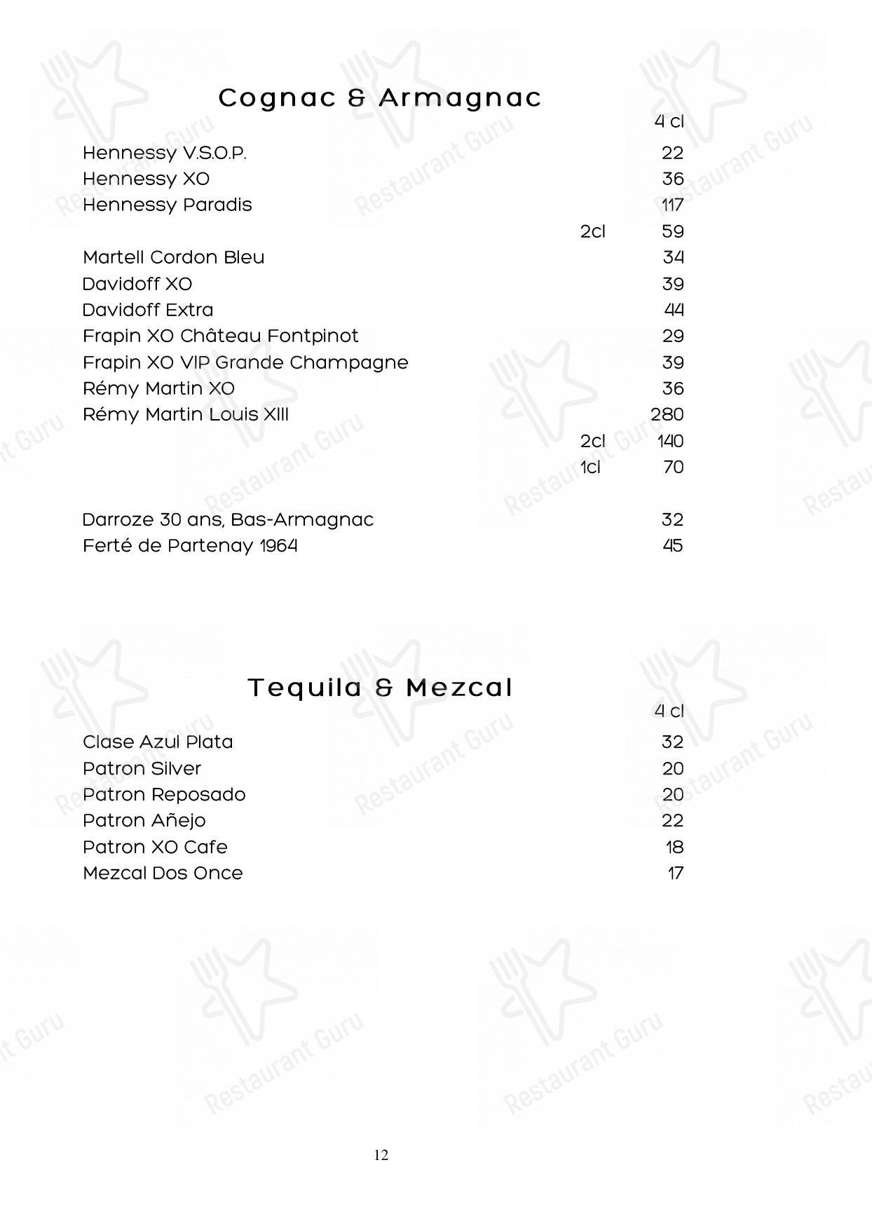 Menu di Noumi Grill & Bar - Menu
