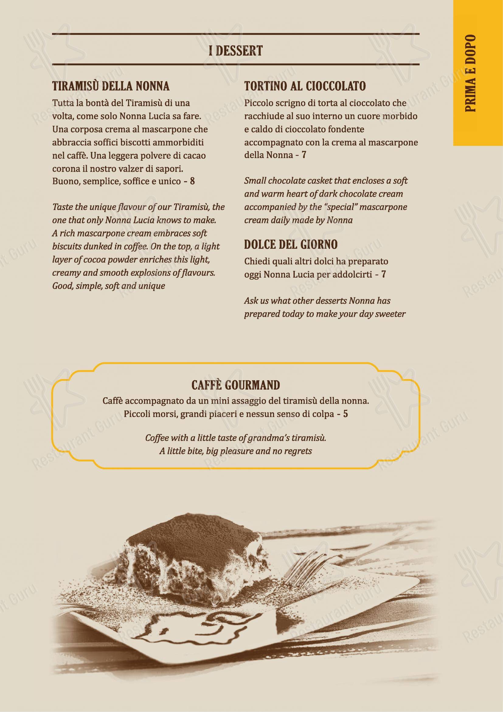 Menu di Pasta d’Autore - Основное меню