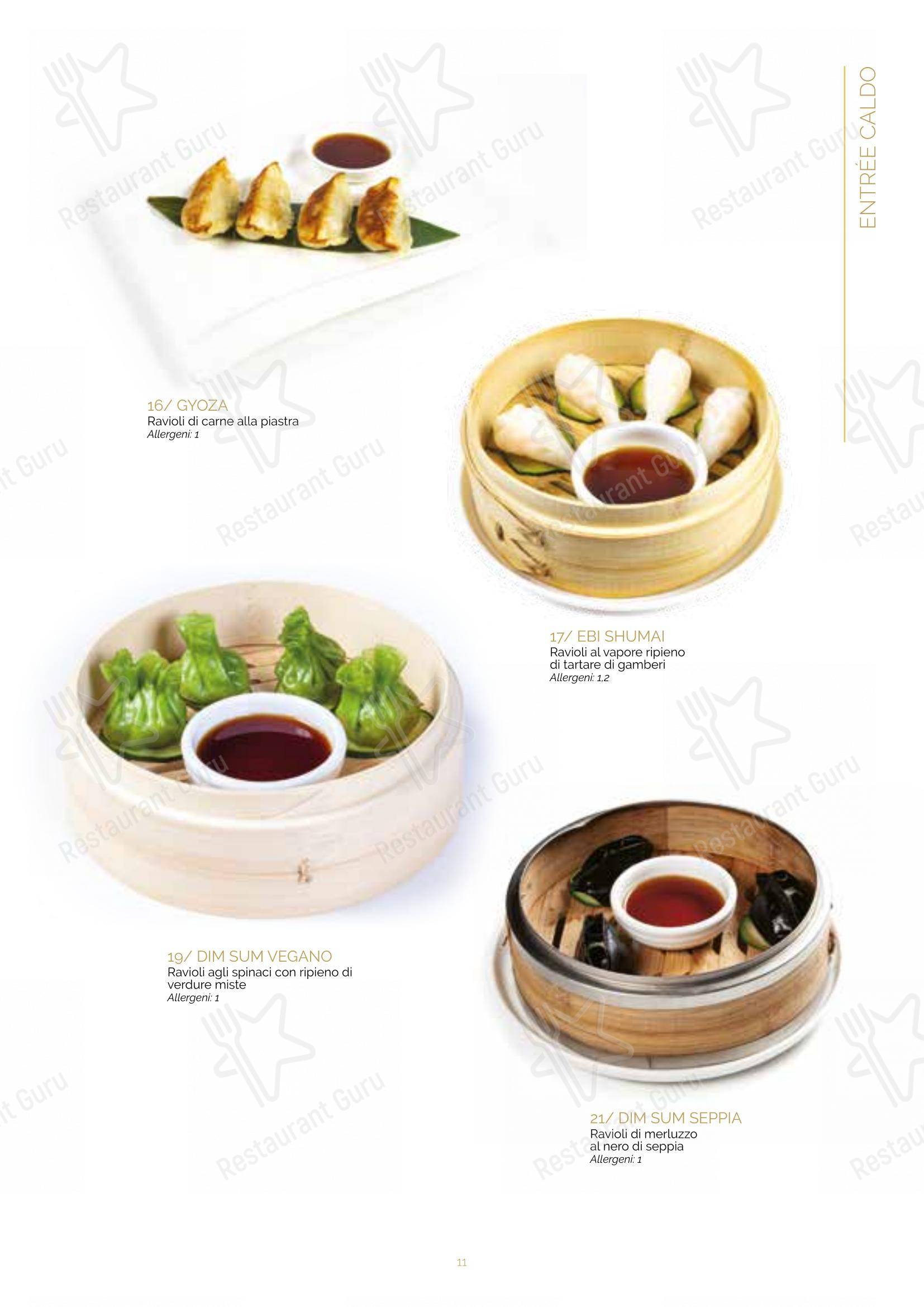 菜单 per Ristorante Lin Tasting Emotion ristorante