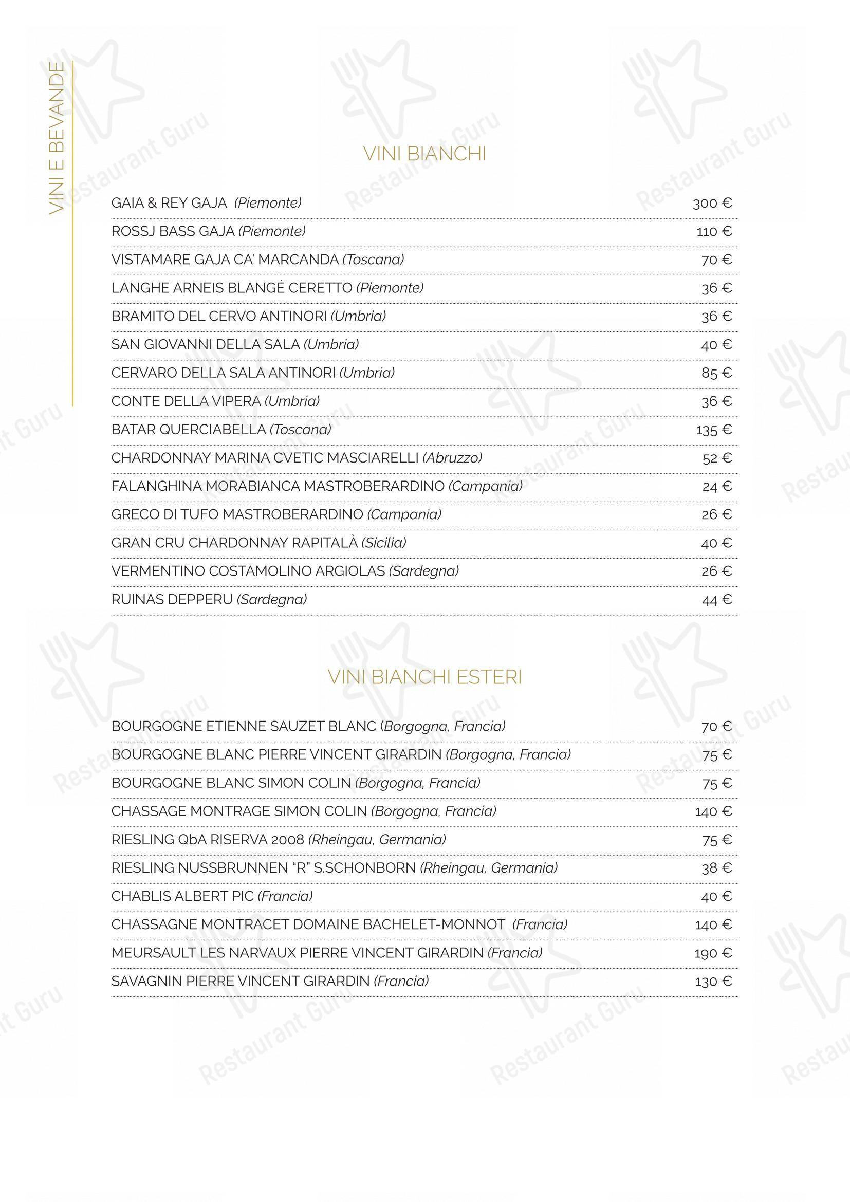 菜单 per Ristorante Lin Tasting Emotion in Legnano