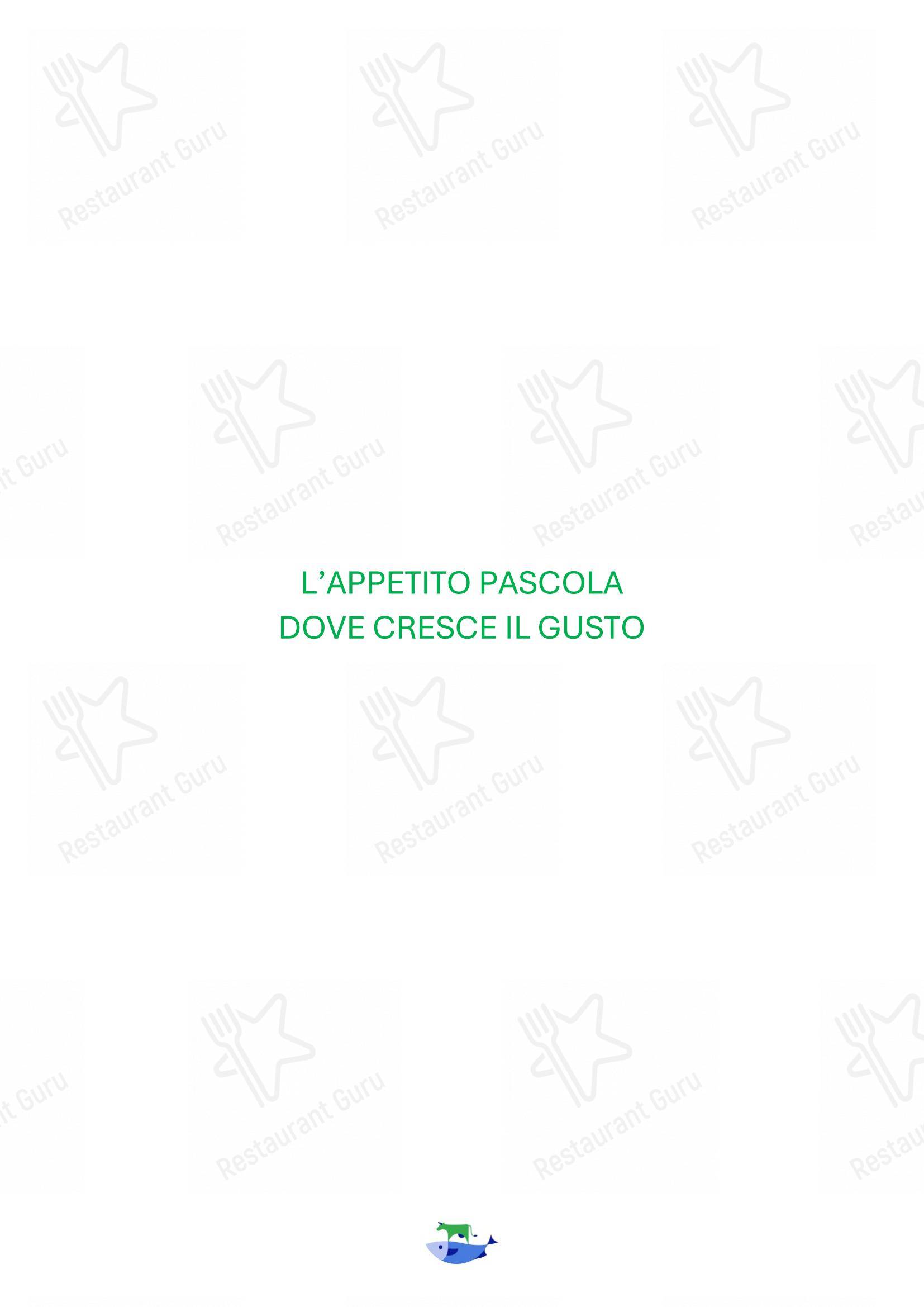 Trattoria Baffardello da Andrea in Lucca - Menu