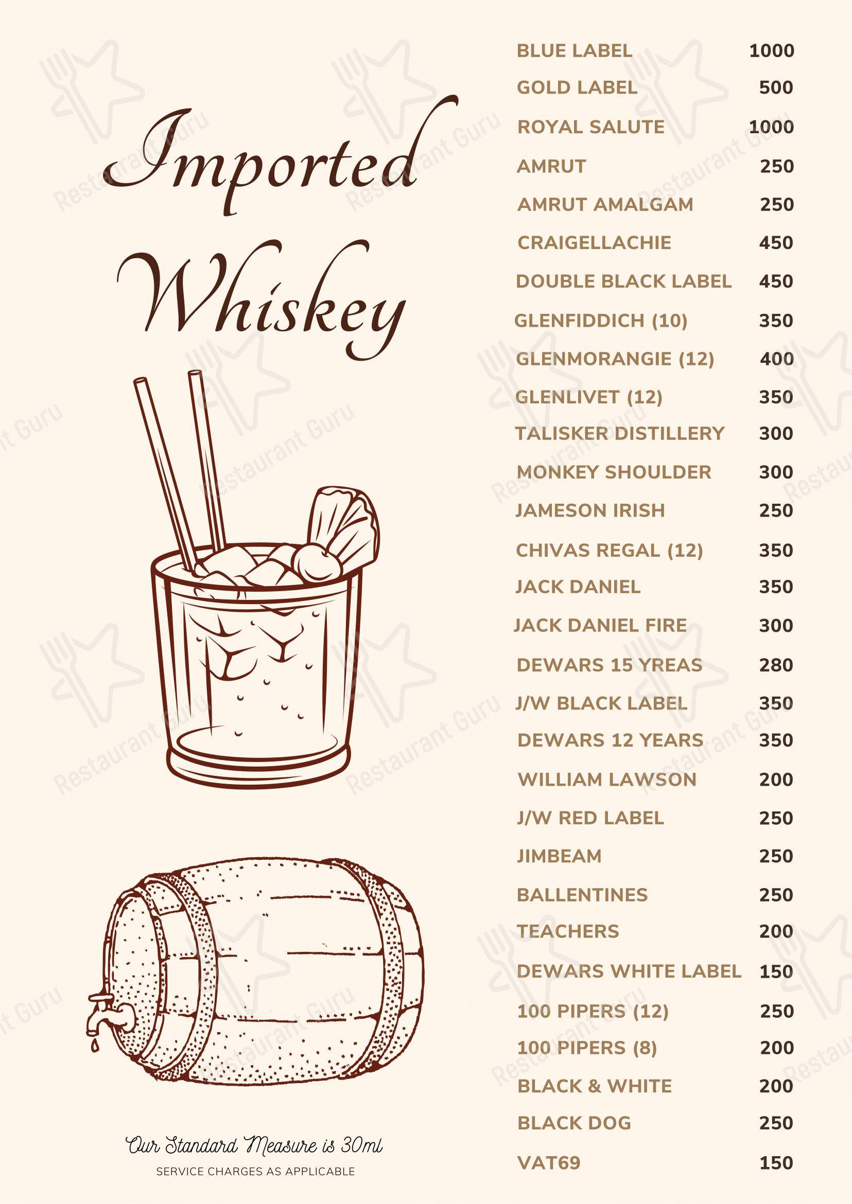 Way To Fly Restopub Pubs near me in Pondicherry Dance Floor DJ Nights Best Nightlife in Pondicherry Nightclub - Menu bar