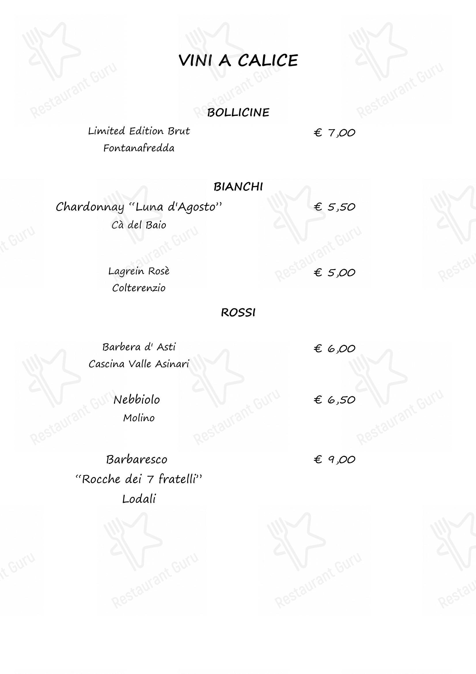 Menu di 4 Ciance - Детское