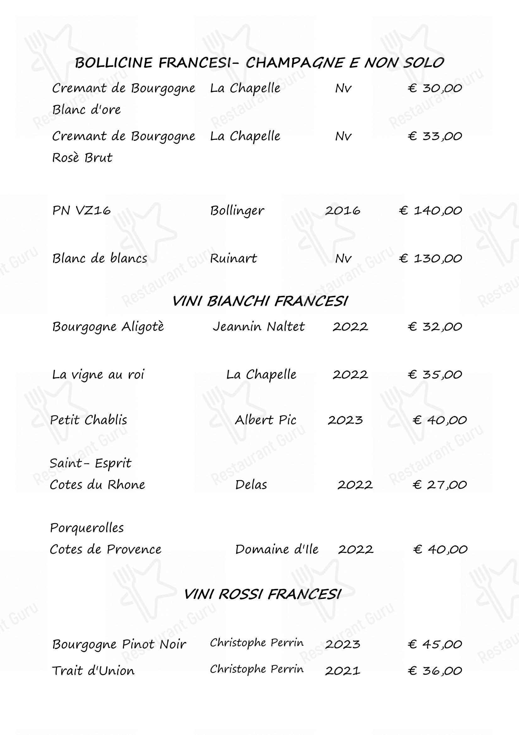 Menu di 4 Ciance - Детское