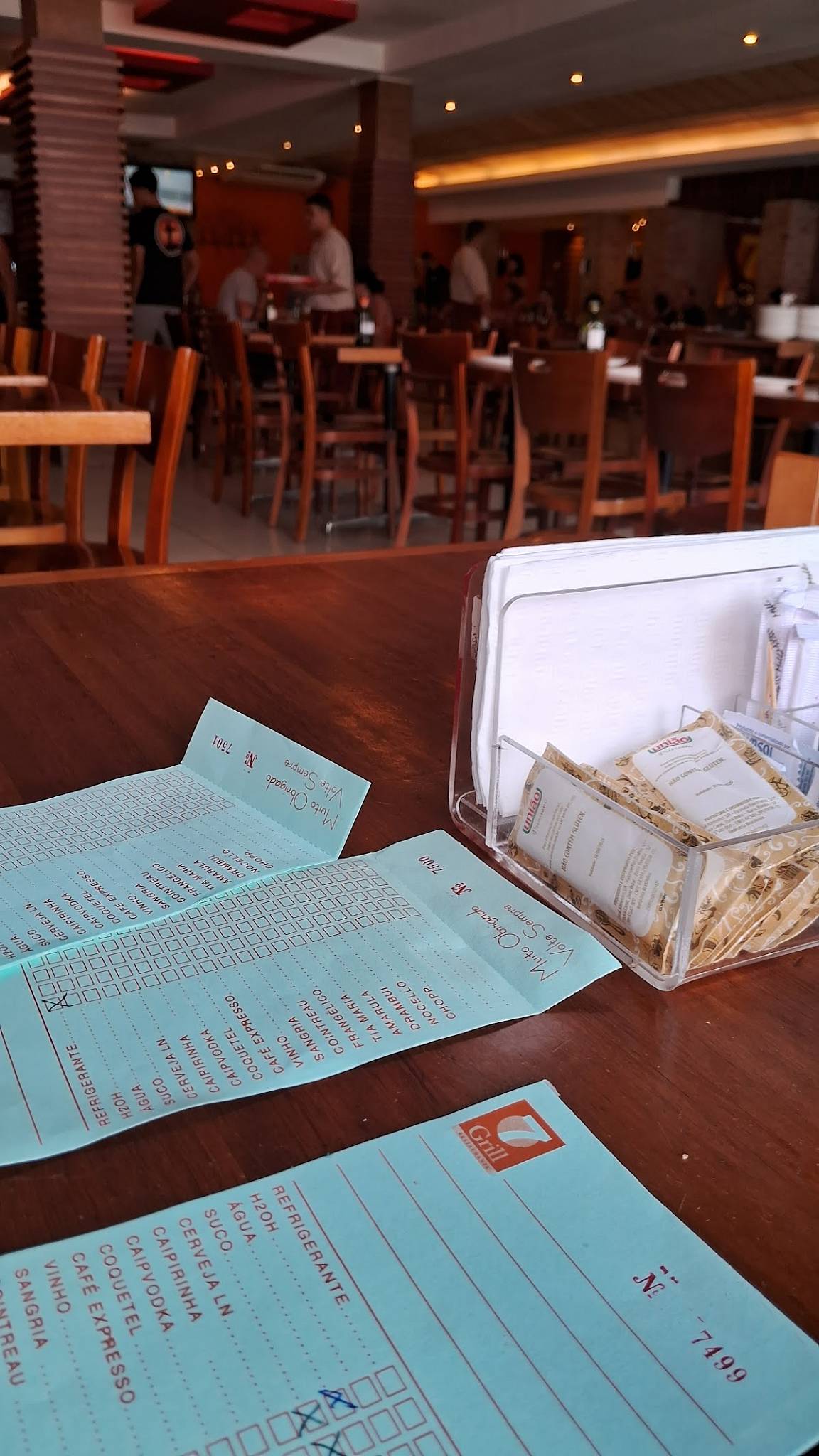 7 Grill Itaipu - Rodízio cardápio