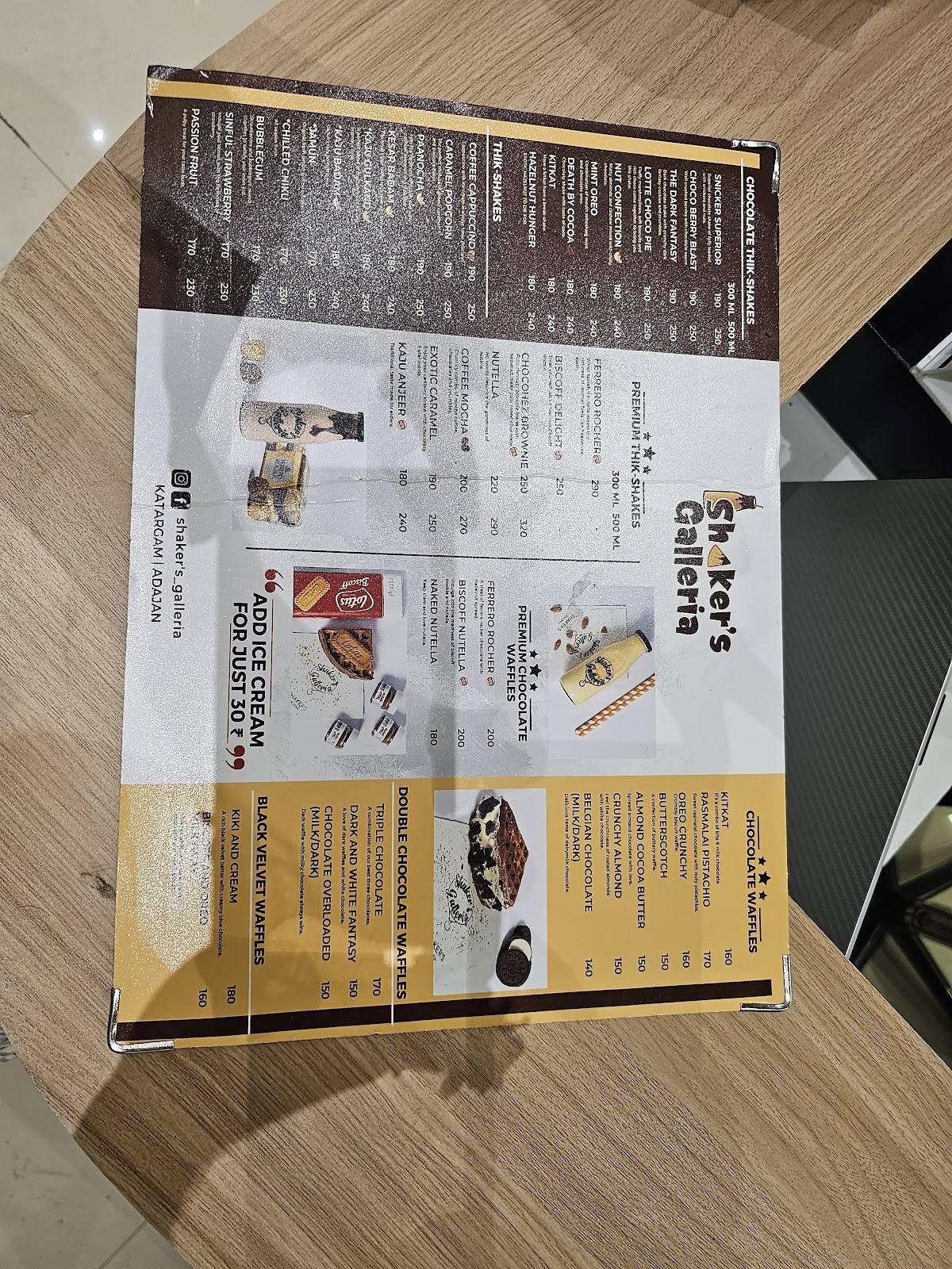 801 - Specialty Coffee & More menu