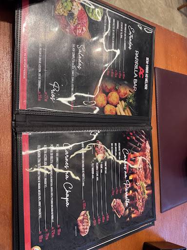 AC Parrilla Bar cardápio