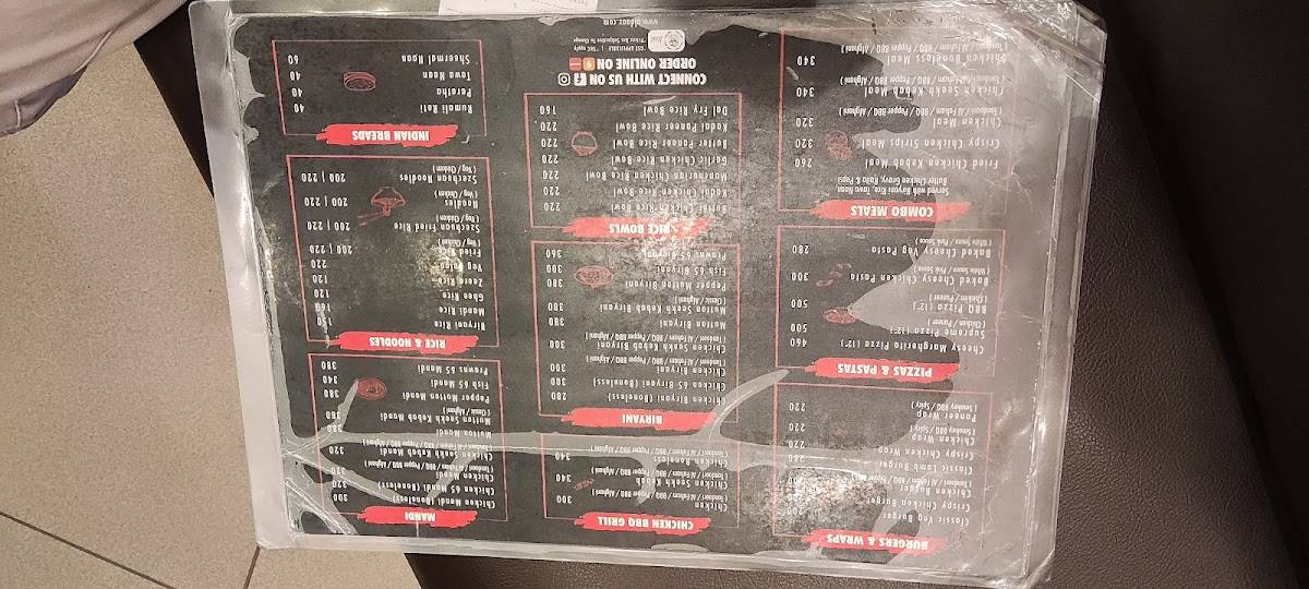 AL-DAAZ HSR LAYOUT menu