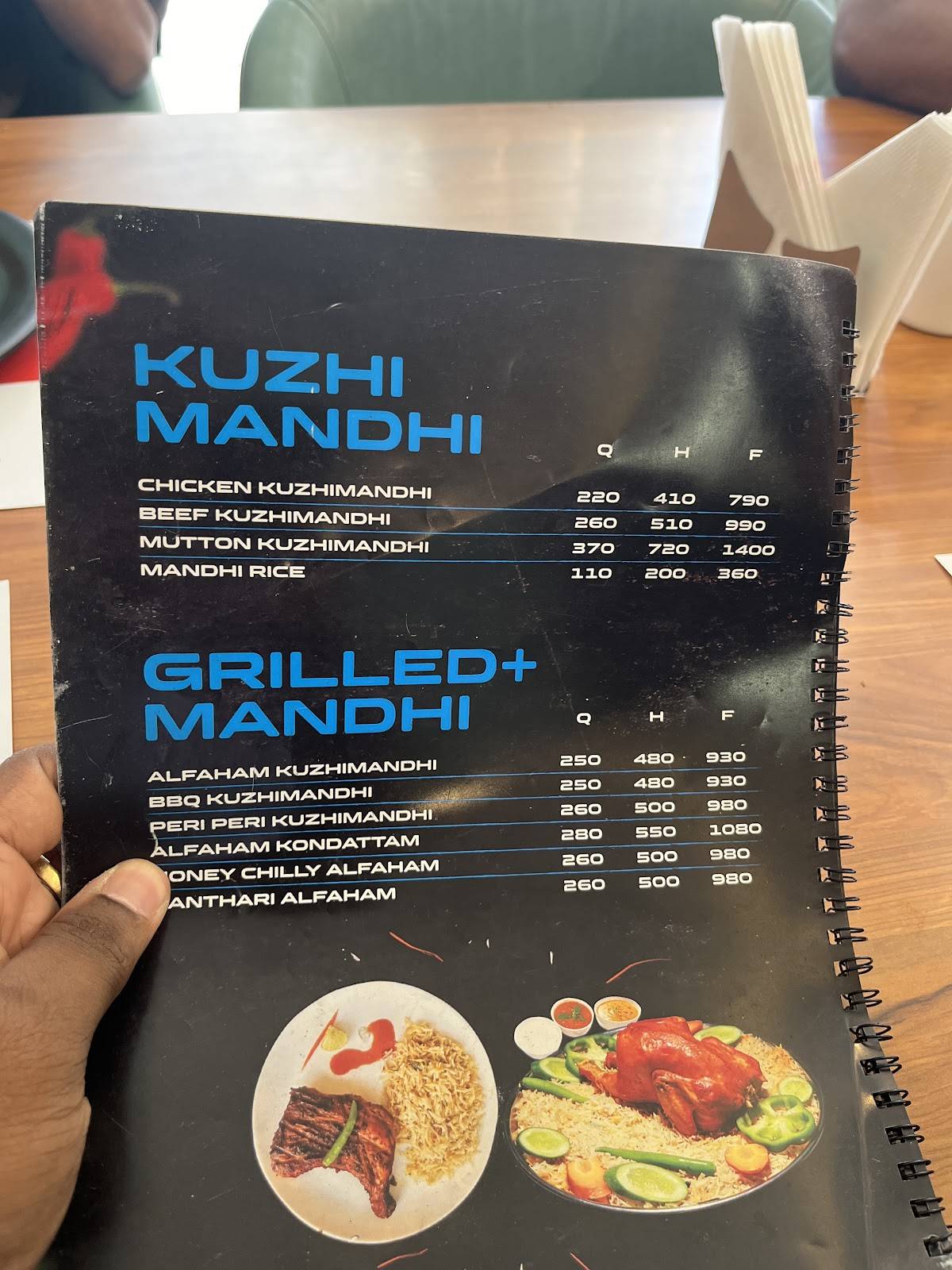 AL RAZI RESTAURANT ALAPPUZHA menu