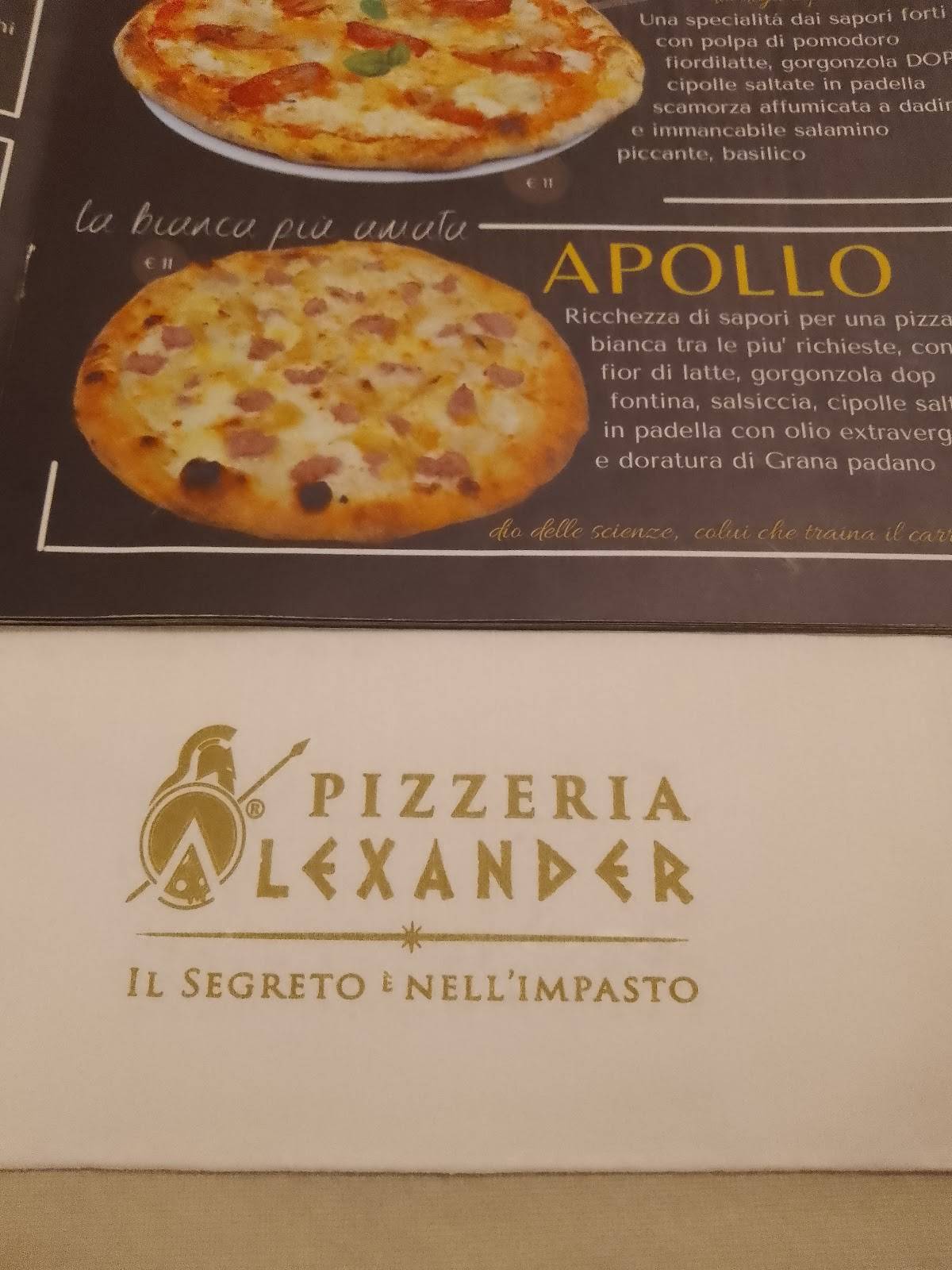 Menu di ALEXANDER PINEROLO ***** 