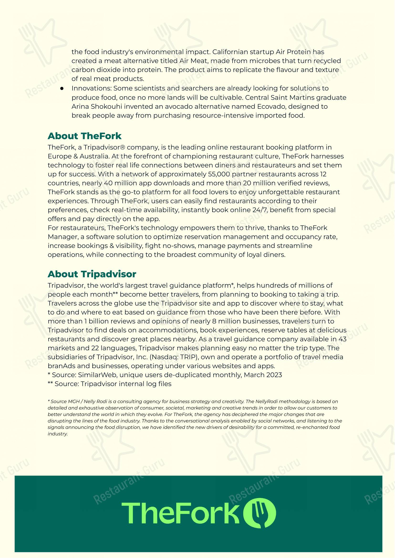 ALLORO in Frascati - Menu bar