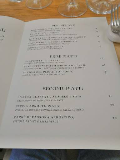 Menu de AMAE