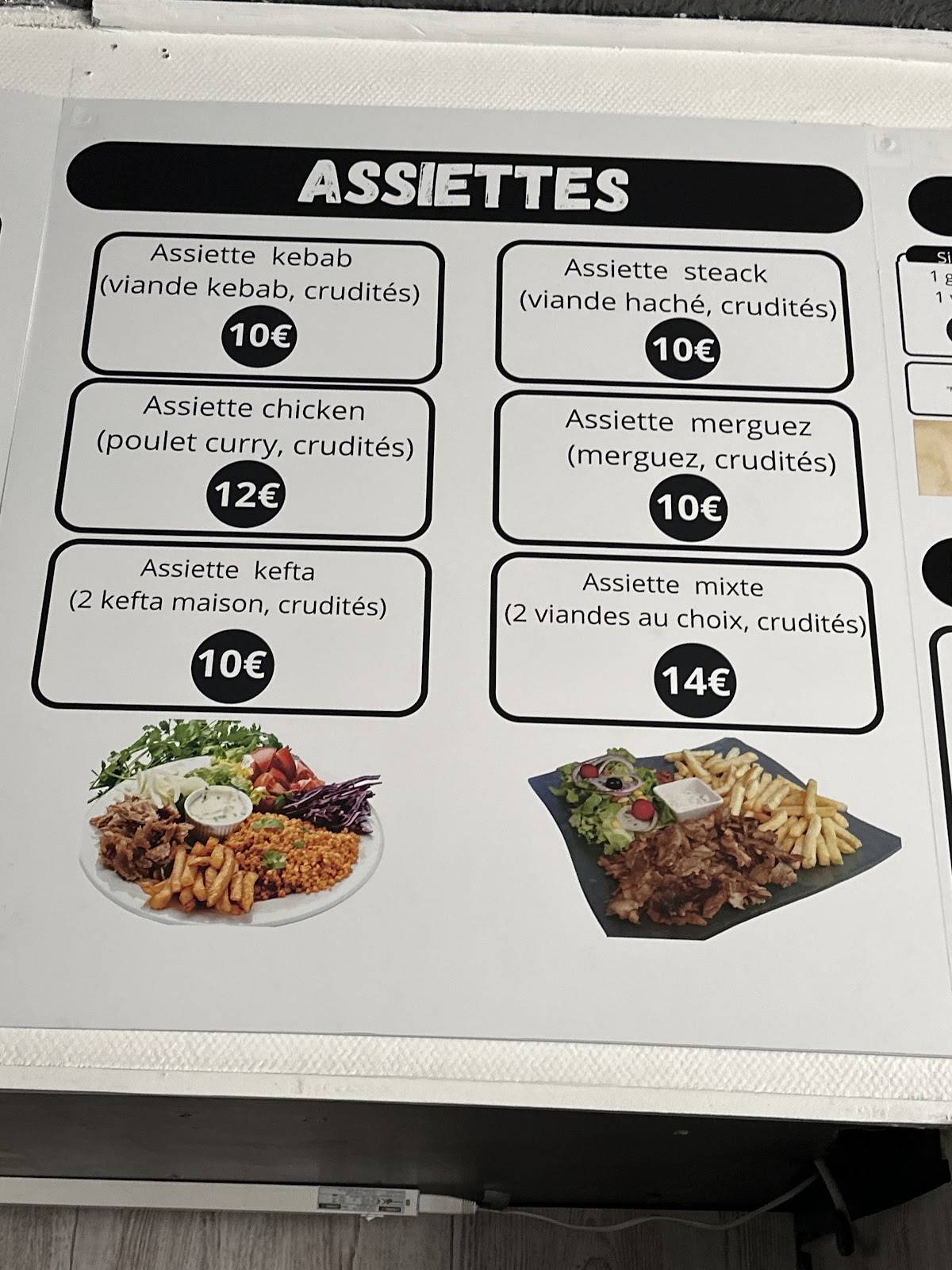 Menu de ANATOLIA KEBAB