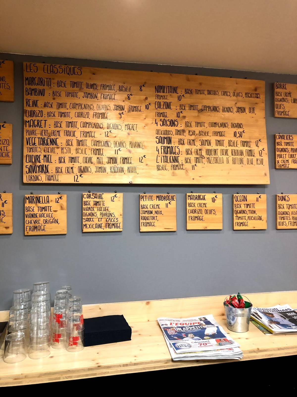 Menu de ANGELU PIZZA
