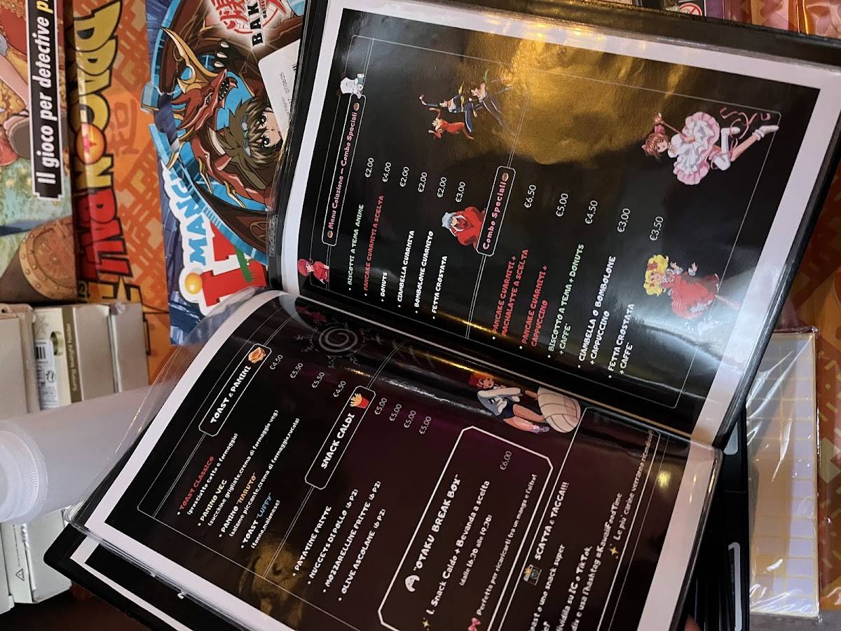 Menu di Animondix 