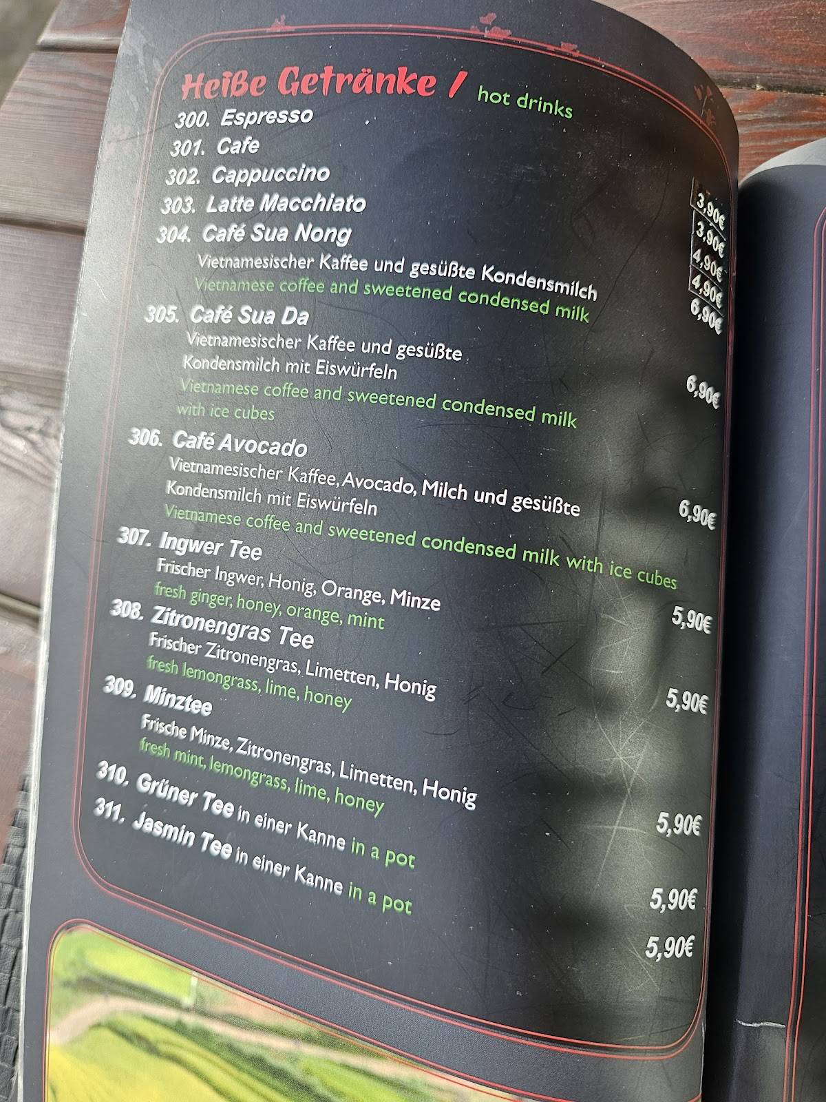 Speisekarte von AROMA Vietnamese Kitchen & Sushi Bar, Essen
