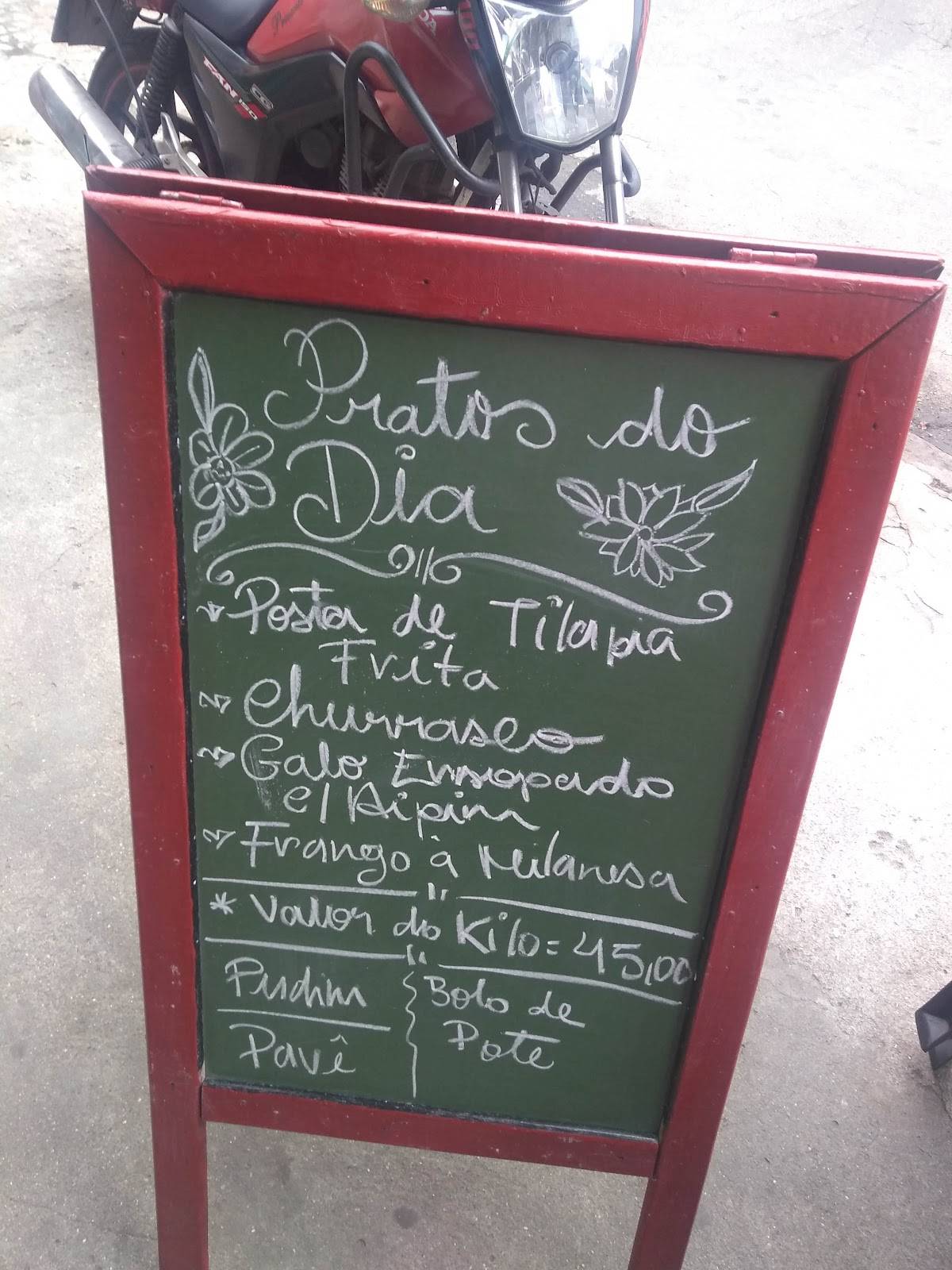 Aconchego do Engenho Novo cardápio