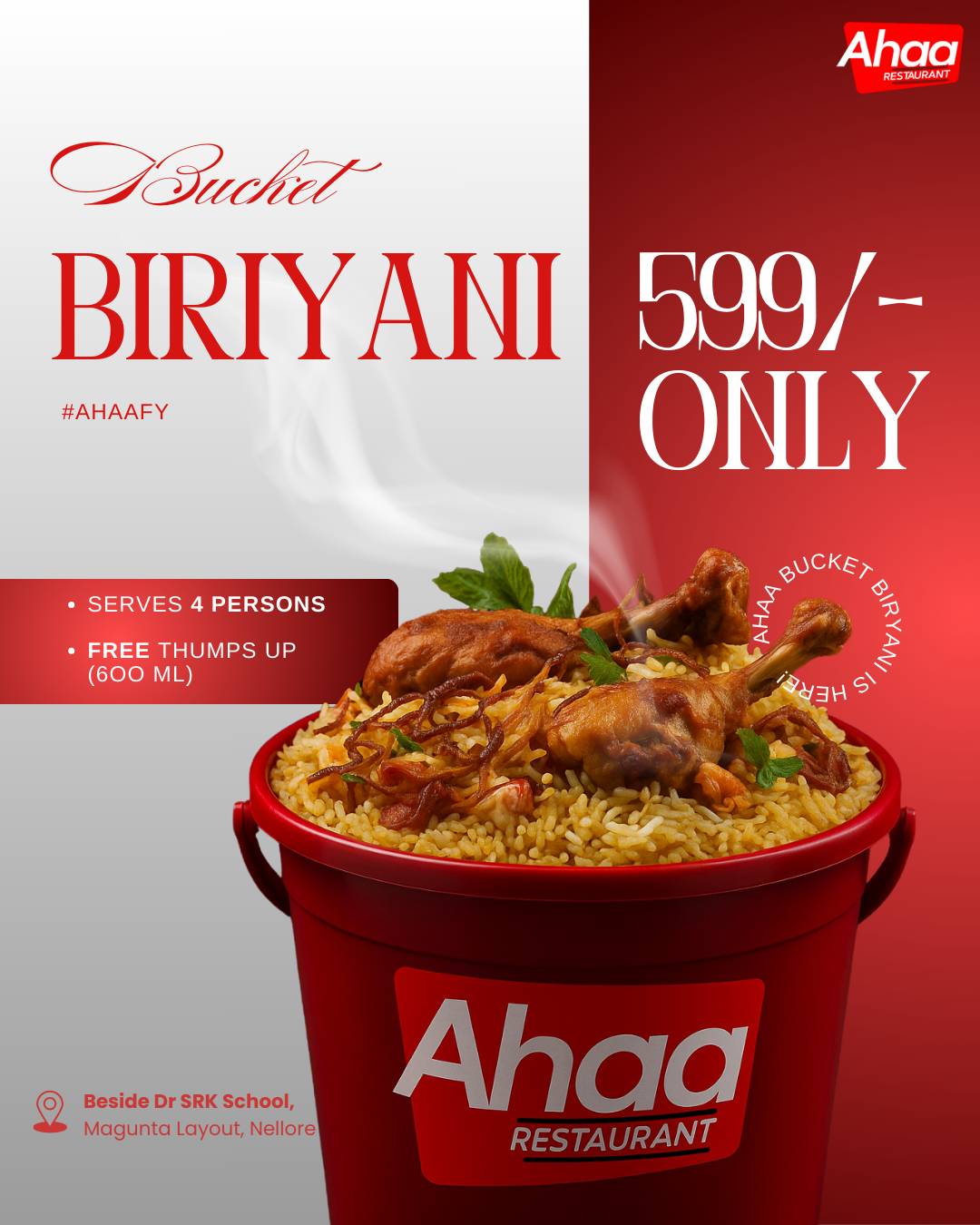 Ahaa restaurant menu