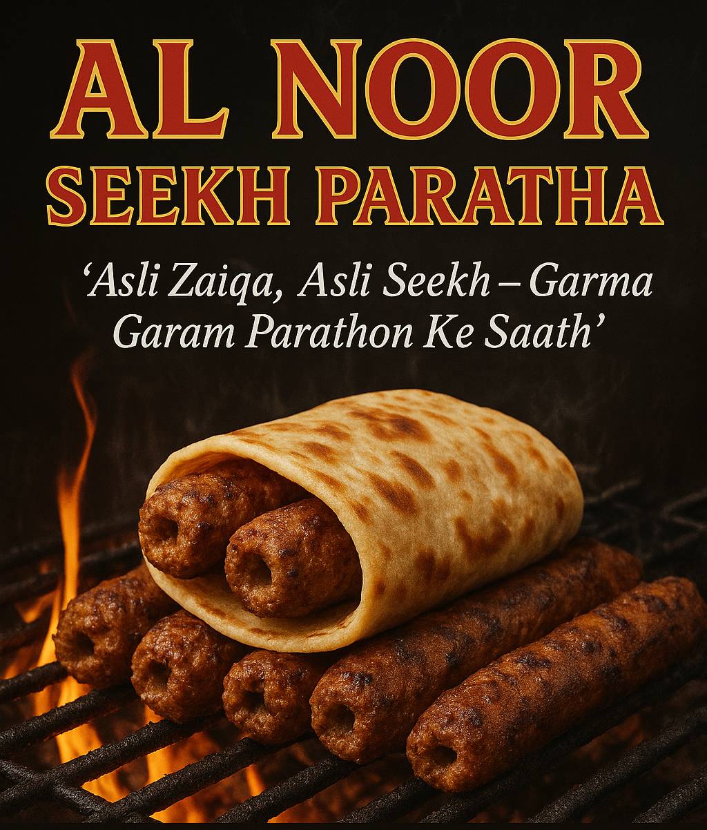 Al Noor Seekh Paratha menu