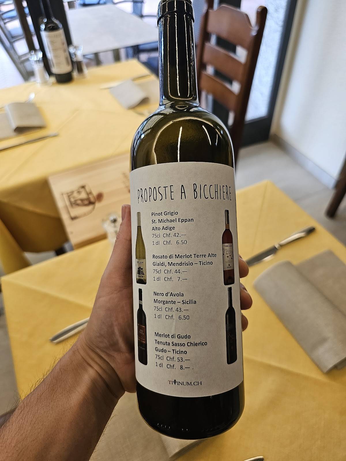 Menu di Al Torchio Ristorante Pizzeria 