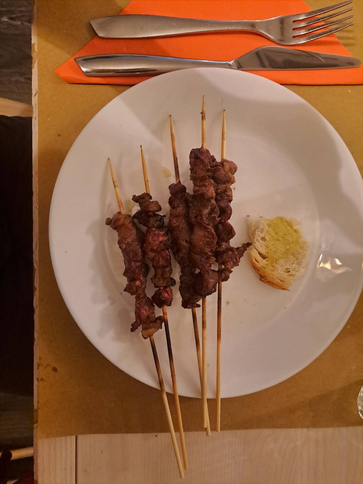 Menu di Braceria Reale 