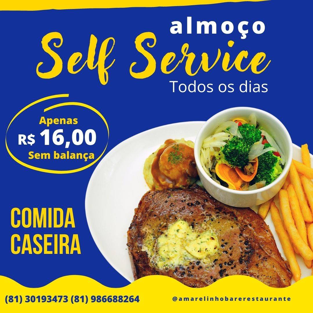 Amarelinho Bar e Restaurante Oficial – Koma-Kui cardápio