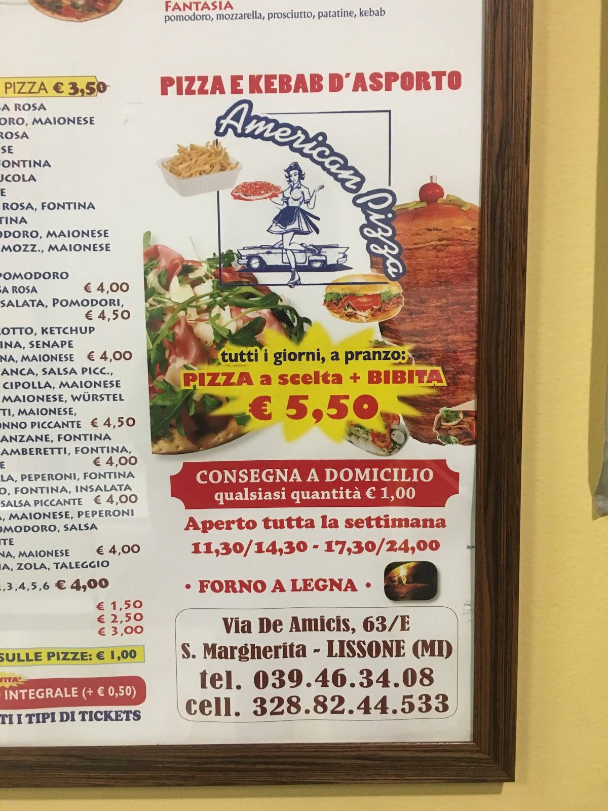 Menu di American Pizza Di Ahmed Mahmoud 