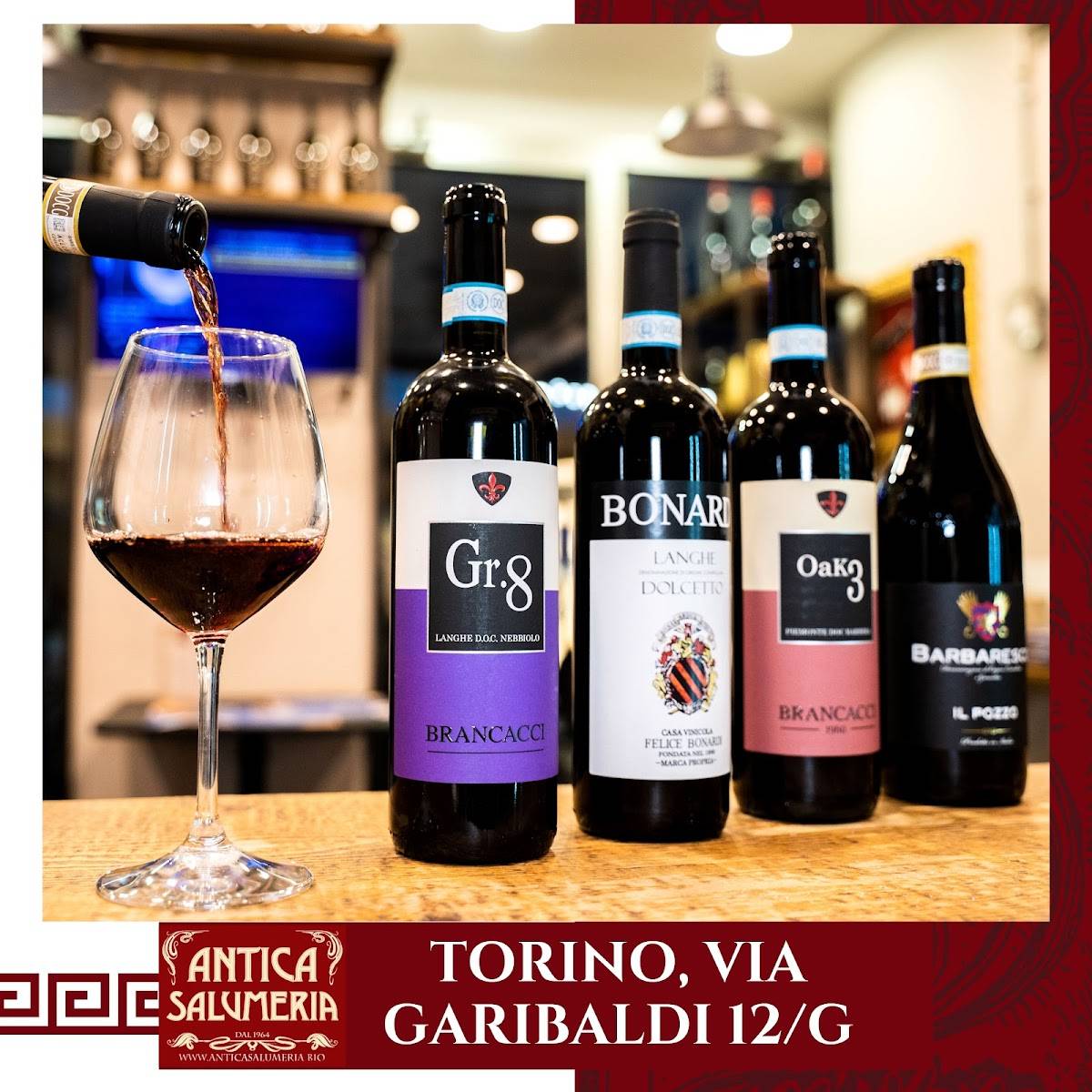 Menu di Antica Salumeria 