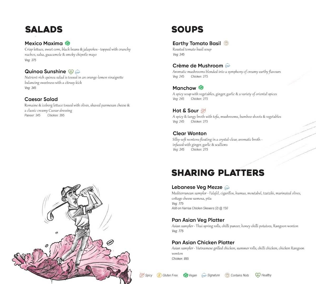 Appetito menu