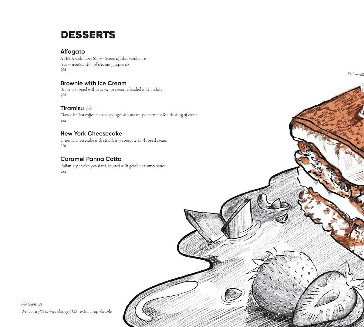 Appetito menu