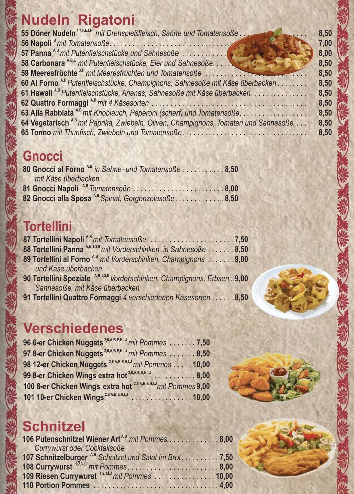 Speisekarte von Aram‘s Döner restaurant, Neumarkt-Sankt Veit