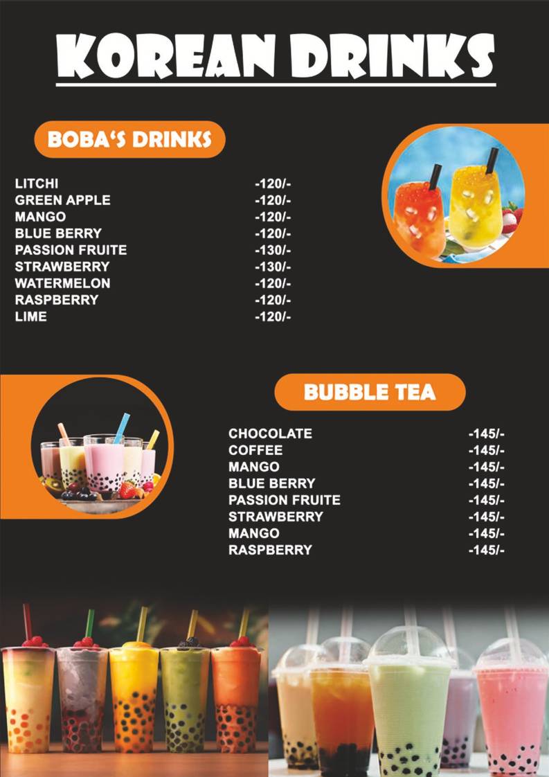 Arun's Restro and Cafe menu