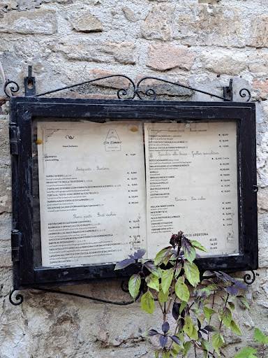 Menu di Trattoria Da Erminio 