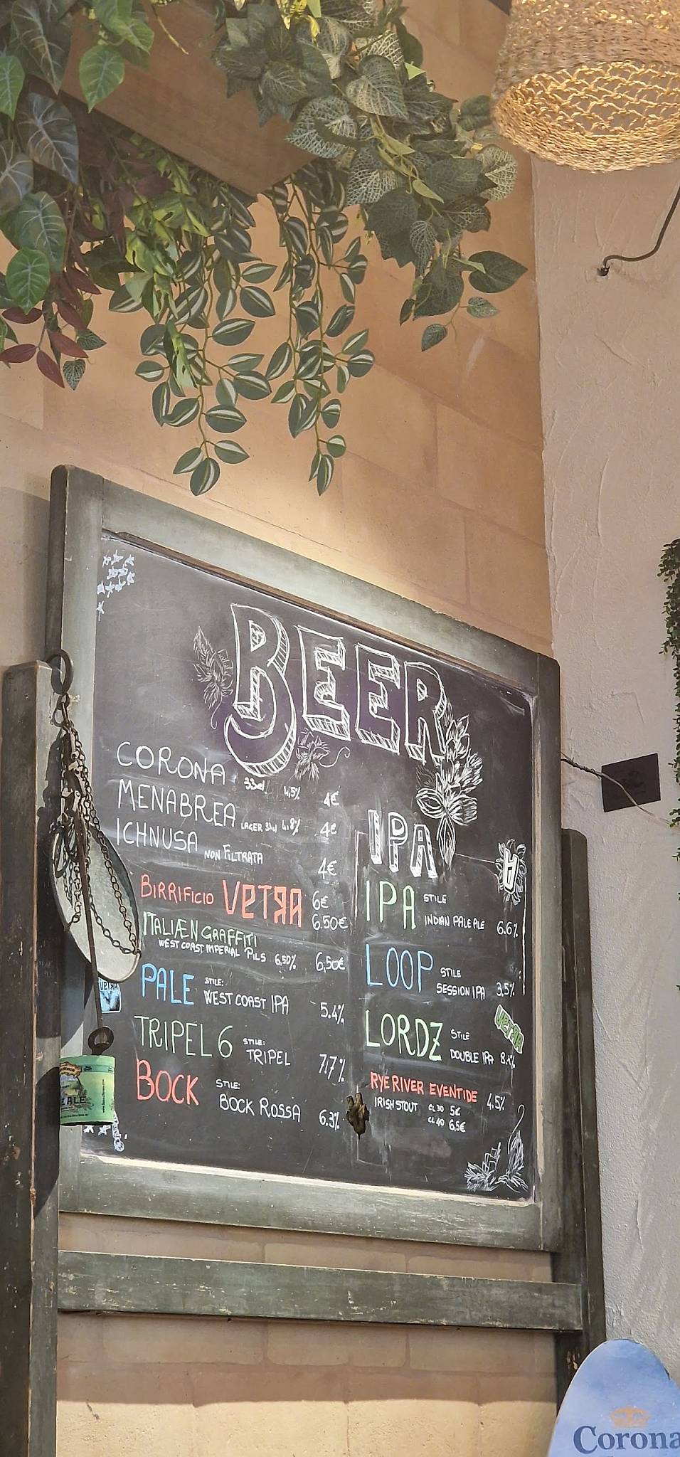Menu di B Cafè (5 Vie) 